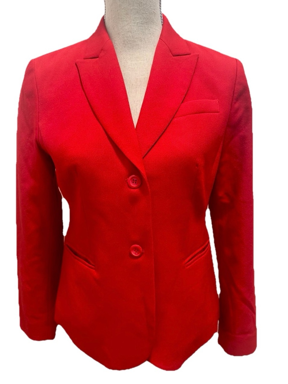 VTG 100% Virgin Wool Pendleton Blazer 8P Red USA Classic Nostalgia 4th Of July🇺🇸